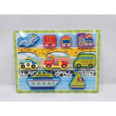 Set De Rompecabezas Transportes